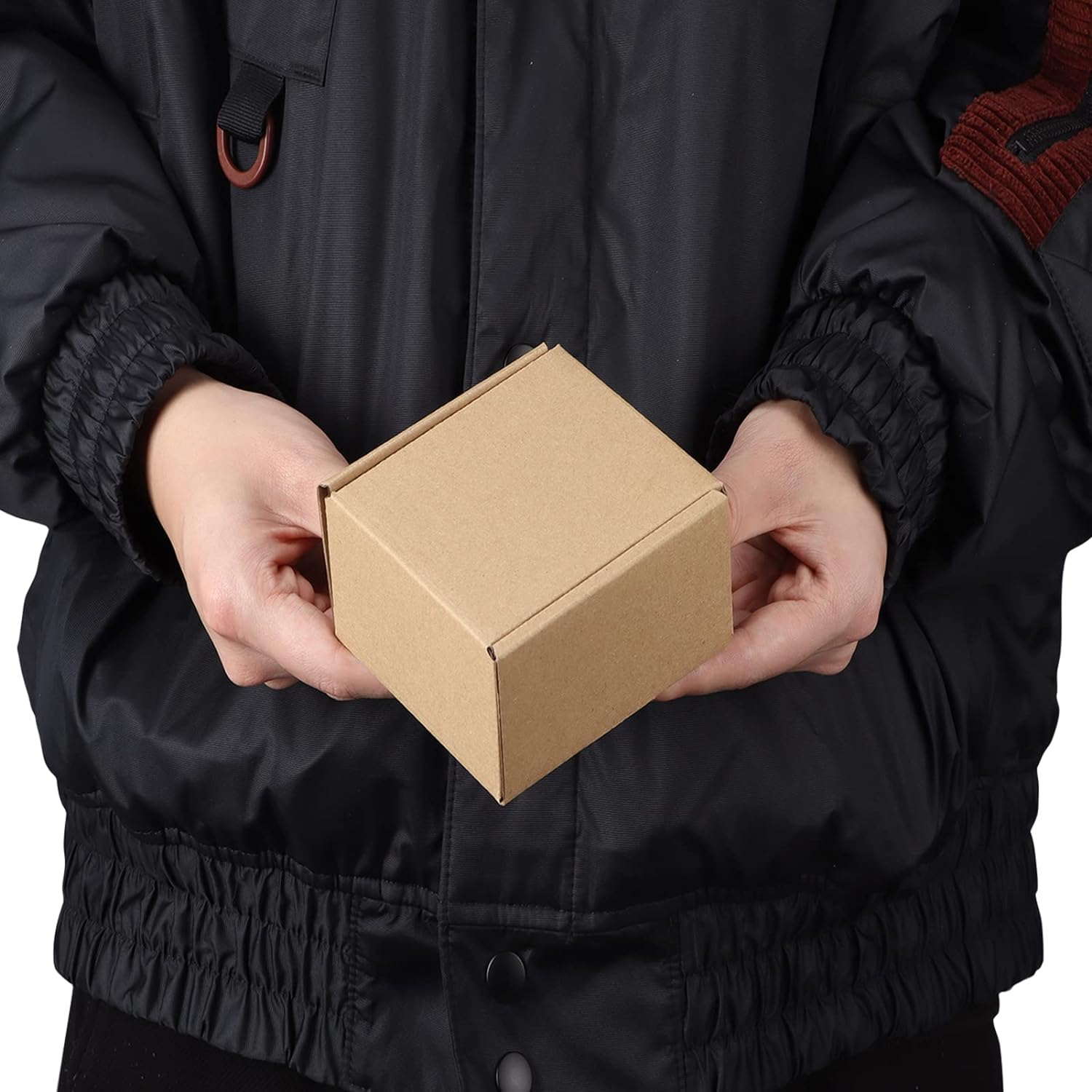 PHAREGE 7x5x2 inch Shipping Boxes 50 Pack, Brown Cardboard Gift Boxes with Lids for Wrapping Giving Women Men Presents, Small Corrugated Mailer Boxes for Packaging Mailing Small Business - Image 4